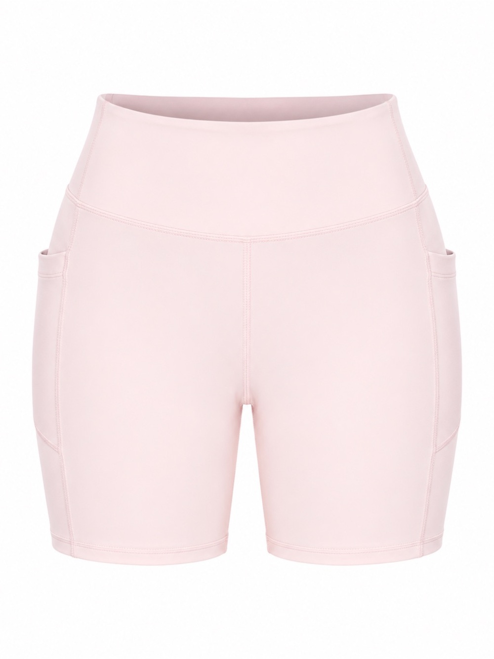 Fashion Nova Pastel Pink High-Waist Athletic Biker Shorts